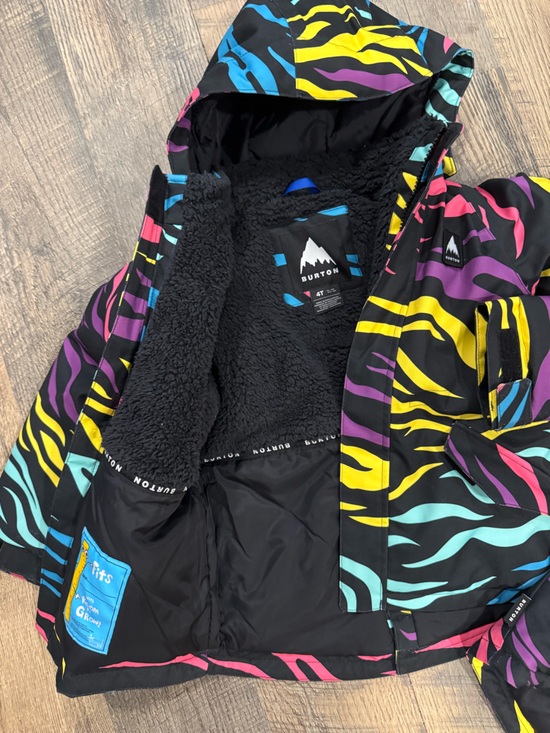 Burton Other - Burton Multicolor Safari Zebra Print 2L Jacket Toddlers 4T Gently Used 🐾🐾